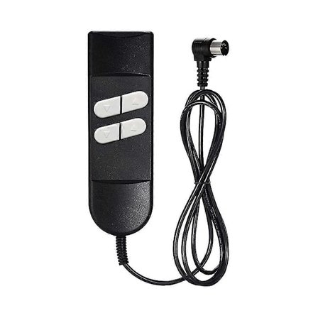 Ersättningsfjärrkontroll för elektrisk soffa, 5-polig 4-knapps fjärrkontroll för elstol, ersättning för Okin Limoss