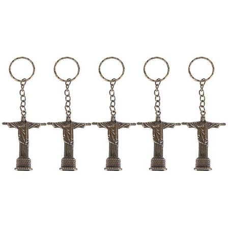 Jesus Kors Nyckelring Handväska Hängande Nyckelring Korsfästelse Nyckelring