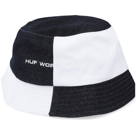 HUF - Nero bucket Cappello - Block Out Black/White Bucket @ Hatstore
