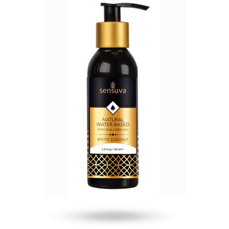 SENSUVA - NATURAL WATER-BASED PERSONAL LUBRICANT EXOTIC COCONUT 125 ML - Vuxen.dk: Bedre sex