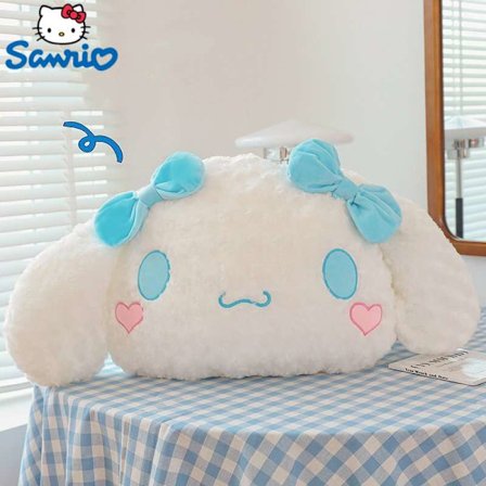 Cinnamoroll plys bamse: Blød bomuldsfyldt bamse til børn og piger - Perfekt fødselsdagsgave og værelsesdekoration!