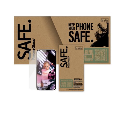 PanzerGlass SAFEAPPLE IPHONE 14/13/13 PRO/16E UWF BULK ACCS