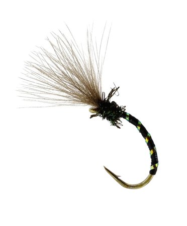 Midge Flash Emerger Black TMC212TR #15