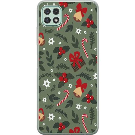 Samsung Galaxy A22 5G L pin kyv kuori Hauskaa joulukuviota