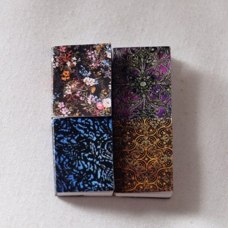 Mikrominiatyyrihuonekalut Pieni pienoismalli lelu nukkekoti DIY Decora Mini 1:12 värityskirja Klassinen muistikirja Muistikirja D 1kpl