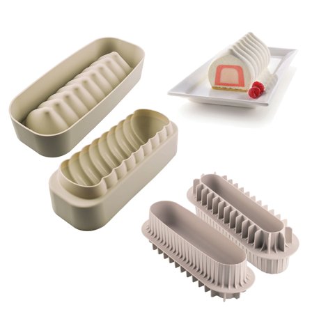 Silikomart Meringa & Buche bagesæt - Grå | KitchenOne