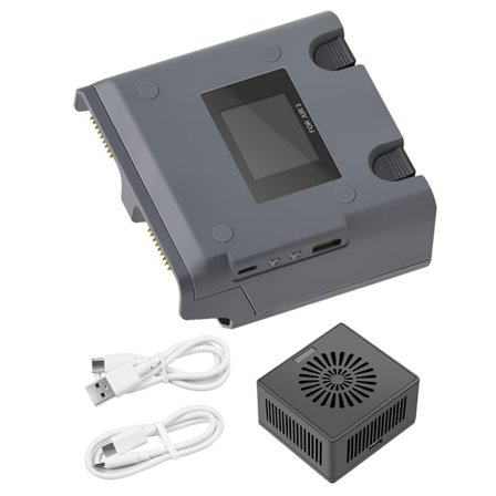 Bærbar batterilader for Air 3 Drones batteriladestasjoner med to arbeidsmoduser