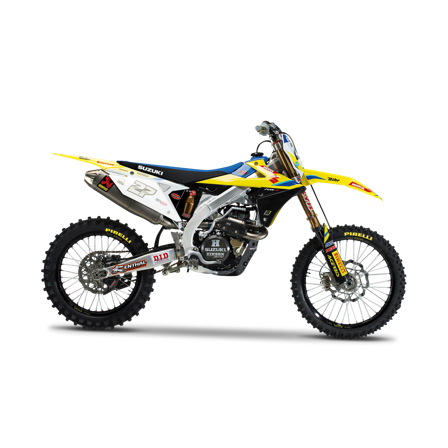 Stafferingssæt Blackbird Replica World MXGP 2017 - Suzuki RM-Z 250 2019-2019