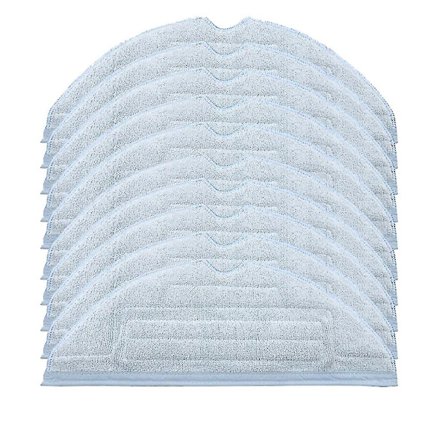 10-pack moppkuddar för Roborock T7s T7s Plus S7 återanvändbart golv