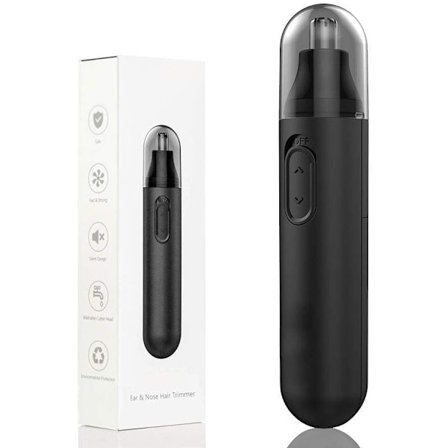 Elektrisk Näs- och Öronhårsrakare för Män och Kvinnor - Trimmer för Näs, Öron, Hals och Ögonbryn