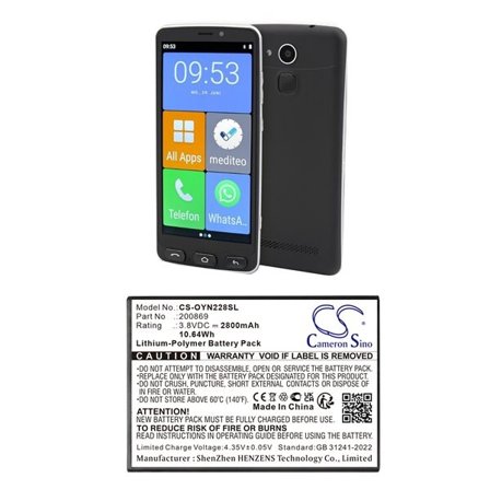 Batteri for SmartPhone, Mobil for Olympia 2286, NEO