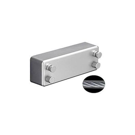 Infällbar osynlig torkvinda för inomhusbruk, hotell, balkong, badrum, 4,2 m