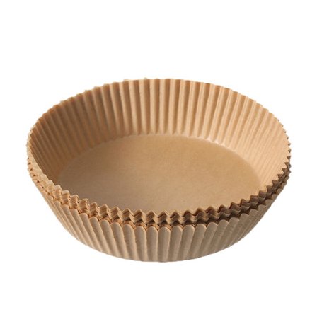 Rund 100-pakning Air Fryer Papir for Airfryer 16 x 16 cm