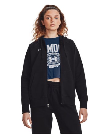 Under Armour Ua Rival Fleece Fz Hoodie - Black - XXL