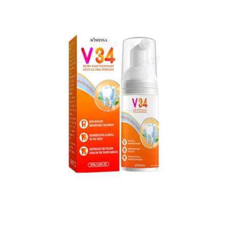 Tänder rengöring fläck borttagare andning fräschare tänder blekning mousse oral hygien mousse