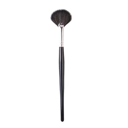 1 bitar Professionell Fläkt Smink Borste Highlighter Face Powder Brush