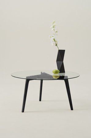 Jotex - Sofabord, Diameter 90 Cm Svart - MALEVIK - Kjøp Sofabord hos Jotex