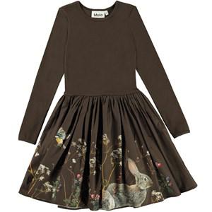 Molo Brown Meadow Casie GOTS Dress 92/98 cm - Dresses - 92/98 cm - Brown