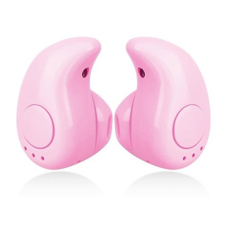 Trådlösa hörlurar Bluetooth med mikrofon PINK PINK
