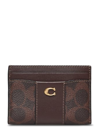Coach Essential Card Case - Brown - ONE SIZE