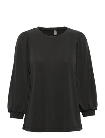 Cukajsa Ls T-Shirt Langærmet T-shirt Sort Culture