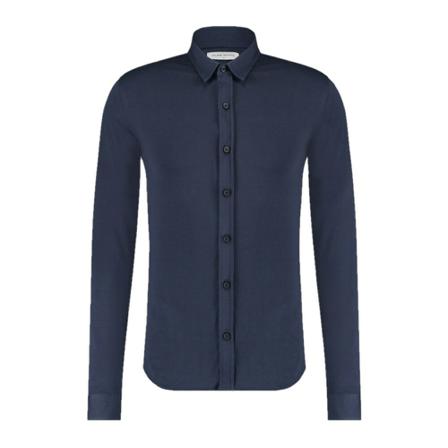 PureWhite, Essential Shirt Jersey Blauw, Heren, Maat:L