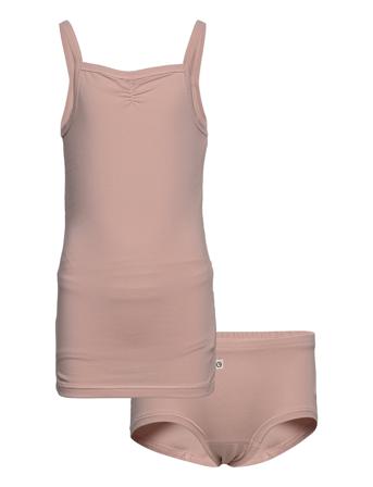 Underwear Set Hipster Girl 2-Pack Underkläderset Rosa Müsli By Green Cotton