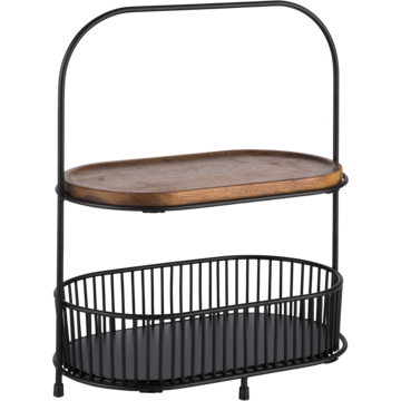 Buffébord APS Svart 2-delt