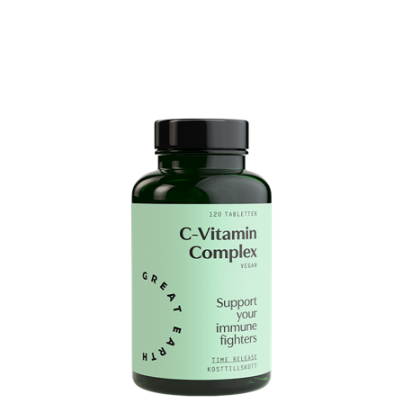 Great Earth Vitamin C Complex Vegan 120 tabletter