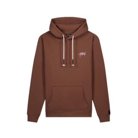 Quotrell Monterey Hoodie Senior Brown/Light Pink , Bruin , Heren , Maat: XL