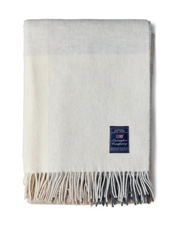 Lexington ICONS Rutete pledd i resirkulert ull