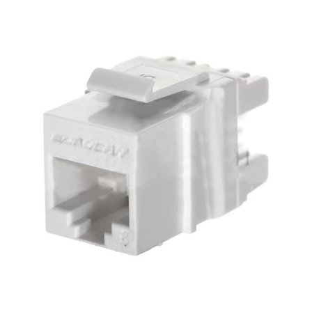 Eurolan 16B-U6-03WT Keystoneuttak Type kontakt: RJ45 8(4) Hvit, Datamaskin & surfing