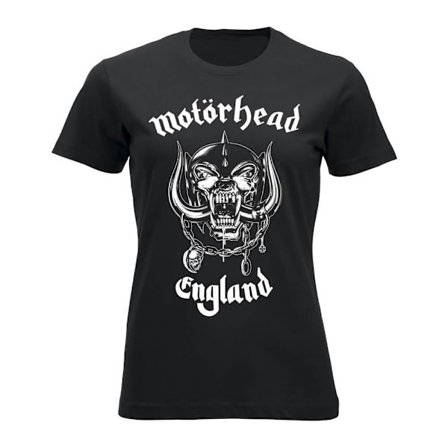 Motörhead England (lady) T-Shirt, Kvinnor