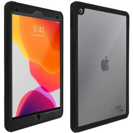 Apple iPad 2019 10.2 Vandtæt stødsikker etui 2m Active Pro 4smarts Gennemsigtig hvid