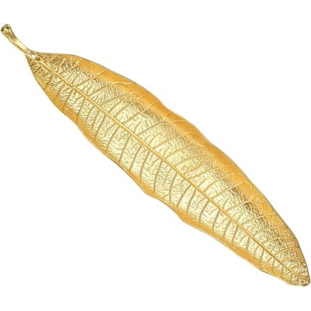 Rökelsehållare i metallblad, rökelsebrännare för rökelsestickor, hemmakontor, tehustillbehör, guld