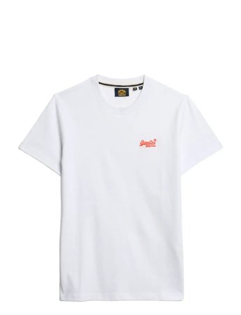 Vintage Logo Emb Tee Orange Superdry
