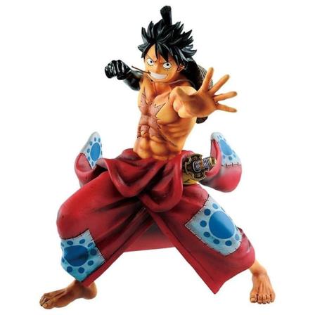Anime dukke modell PVC samleobjekt modell leketøy dekorasjon for bil soverom nattbord-Kimono Luffy