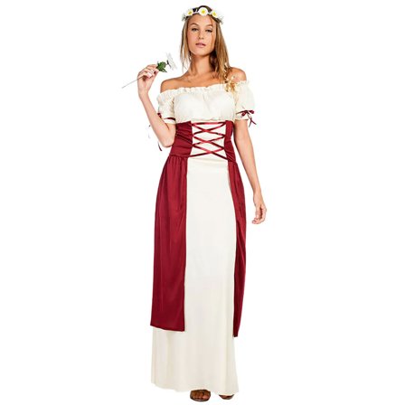 Middelaldere Brunhilda Kostume