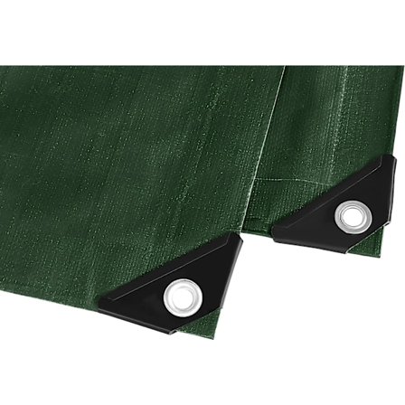 Presenning Heavy Duty Grøn 260 g/m² 3m x 3m