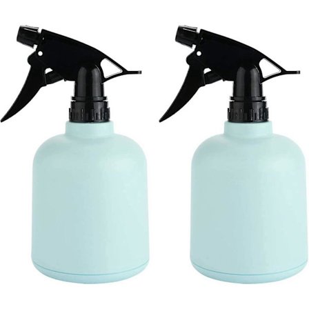 600 ml sprayflaske planter sett med 2 justerbar forstøver blomstersprayer plast fin tåke