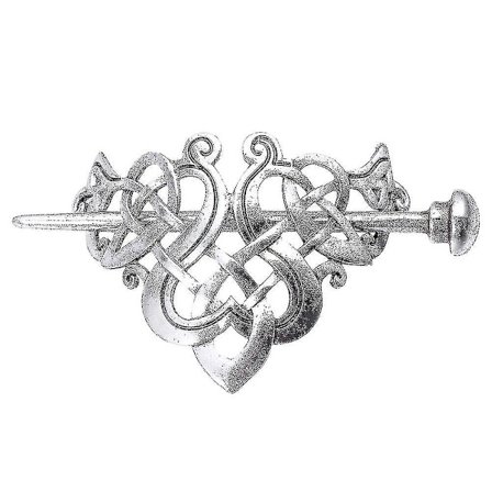 Sølv Hårklipp Hårnåler Hårtilbehør Hårklemmer, Kreativ Hårspenne