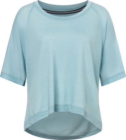 Super.natural Women's Liquid Flow Tee Women short-sleeved sweaters Blue L