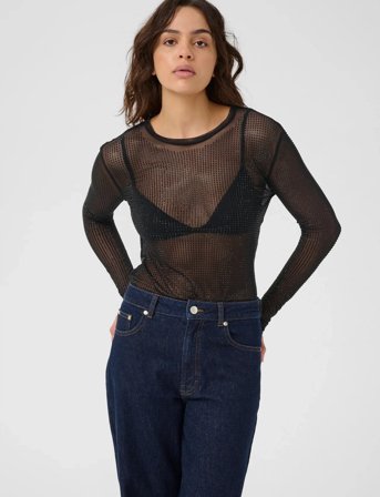 Gestuz Gzkareen Top - Black - XL