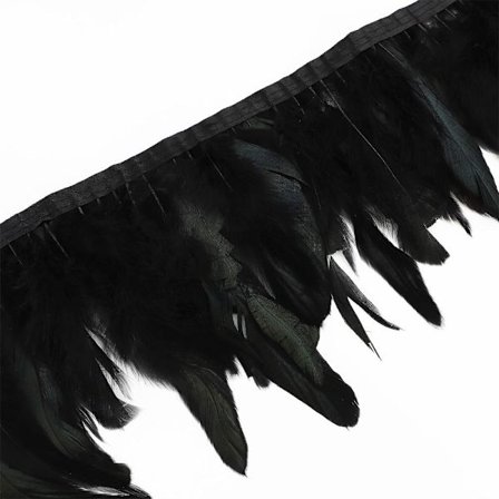 Tuppfjäderklippning Plumes Band Kant 15-20CM-1METER