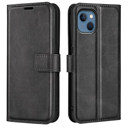 iPhone 14 Plus Wallet Leather Black
