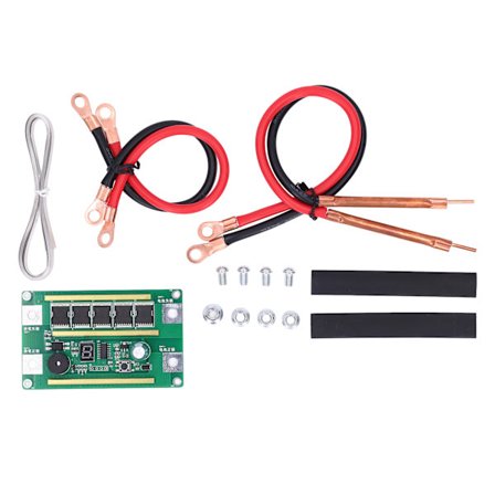 Hitsauskoneen piirilevy PCB DIY-pistehitsauskoneen sarja Akun varastointi Juotos piirilevy Paljas metalli -sarja