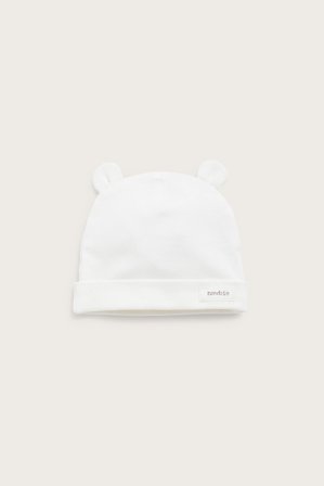 Newbie | Czapka z uszami | Offwhite