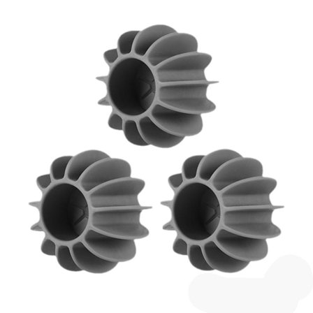 Tvättbollar av Silikon - 3 st