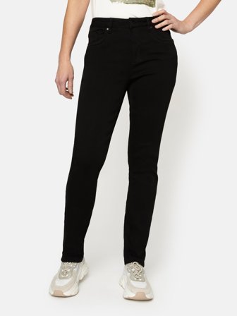 Jensen - Jane Jeans - Sort - Curvy Fit - Smalle Ben