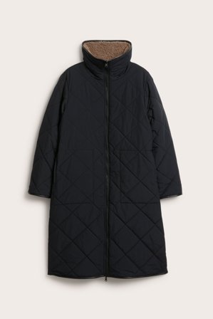 Kappahl | Vendbar piléjakke Brun M | Brun